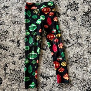Lularoe Christmas girls leggings